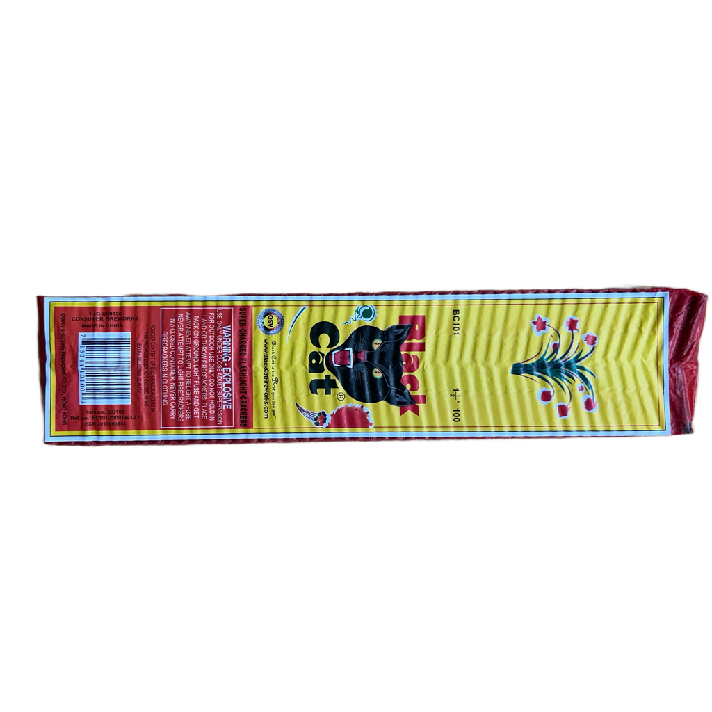 キックバック 108 ビーストフォーマー 付属カード 航空攻撃隊員 Black Cat Firecrackers - 100 Strip – Five Star Fireworks LLC