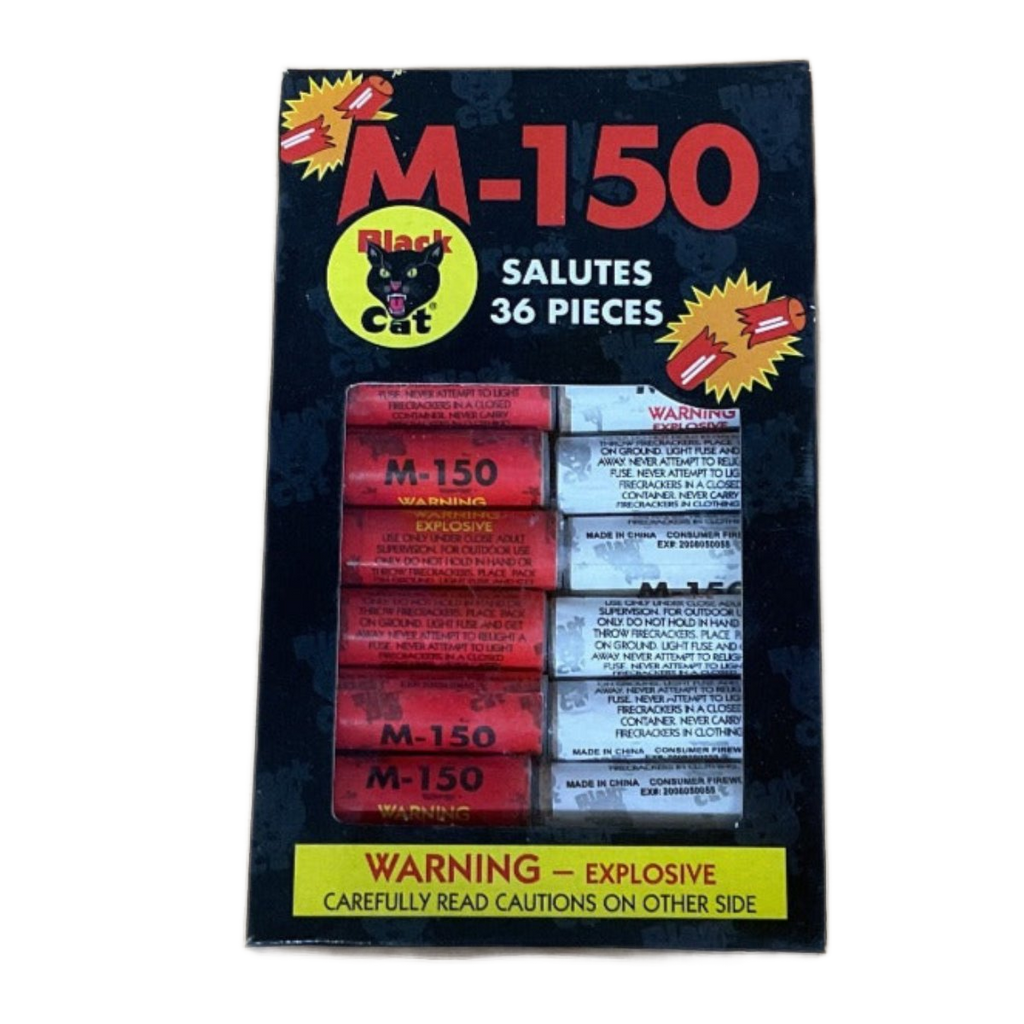 M-150s by Black Cat - 36 Count – Five Star Fireworks LLC