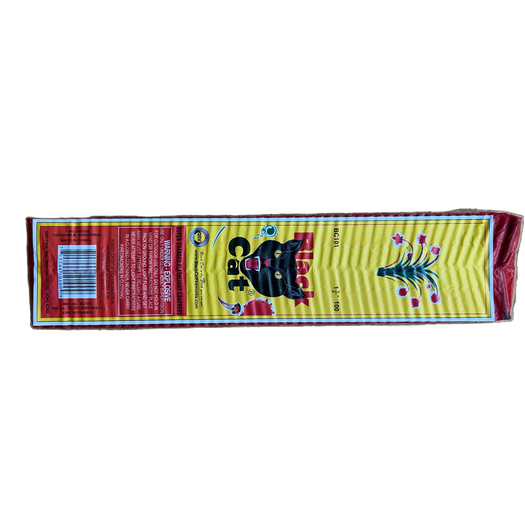 キックバック 108 ビーストフォーマー 付属カード 航空攻撃隊員 Black Cat Firecrackers - 100 Strip – Five Star Fireworks LLC