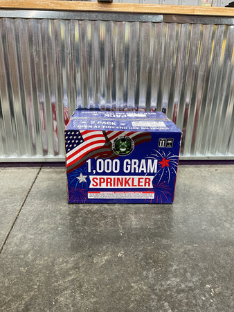 1000 Gram Sprinkler Finale