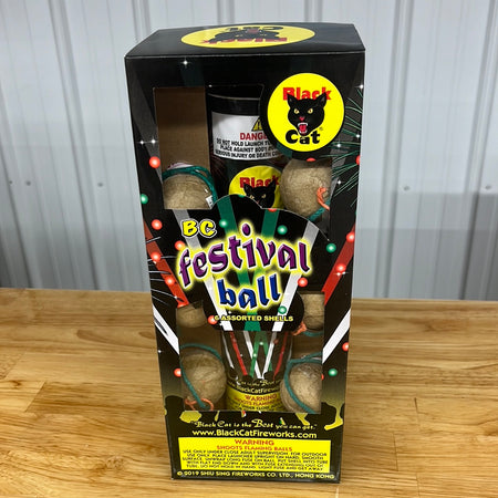 Festival Balls by Black Cat - 6 pack