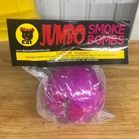 Jumbo Smoke Bombs - Pink