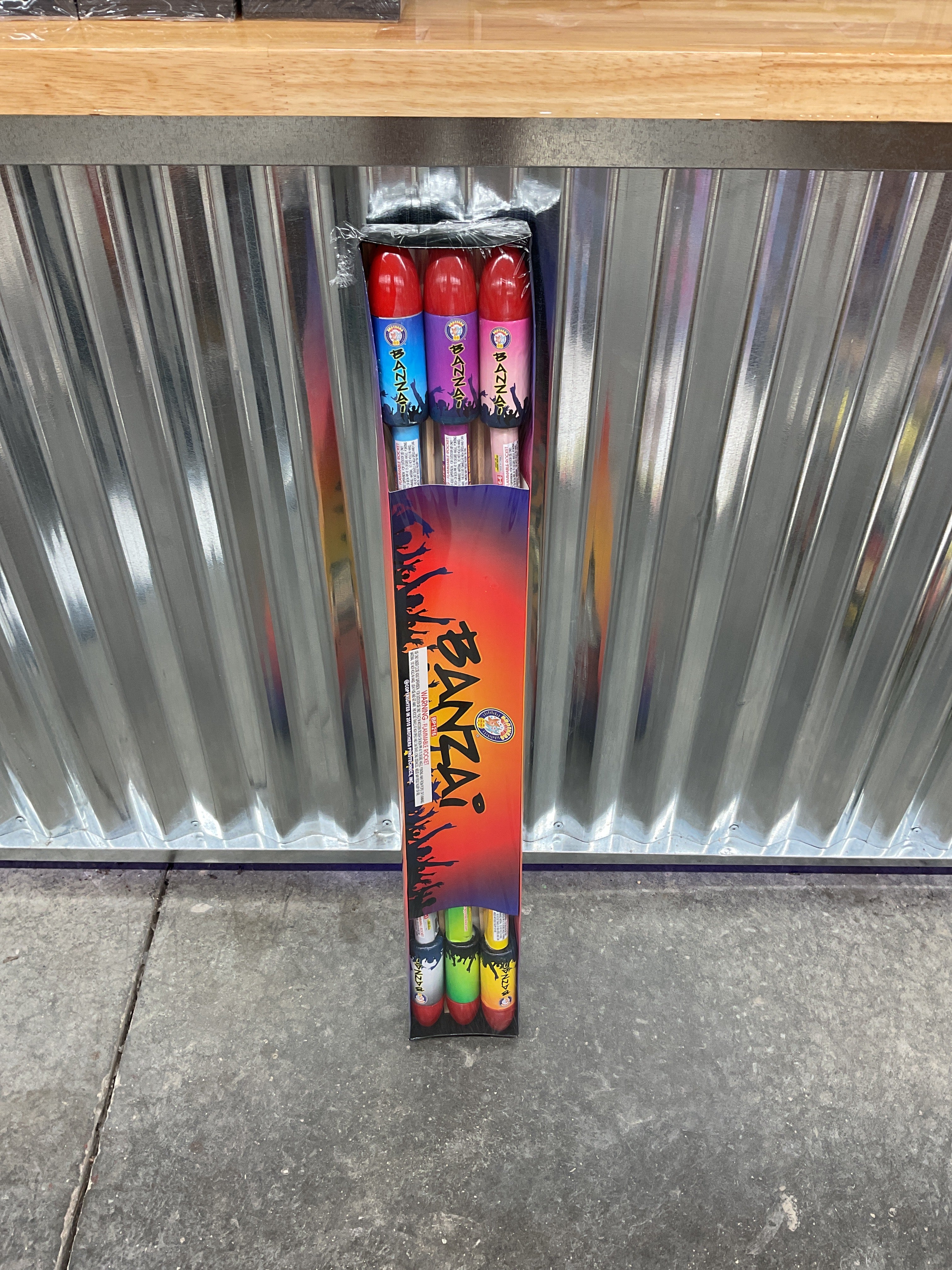 Banzai Rockets - 6 pack