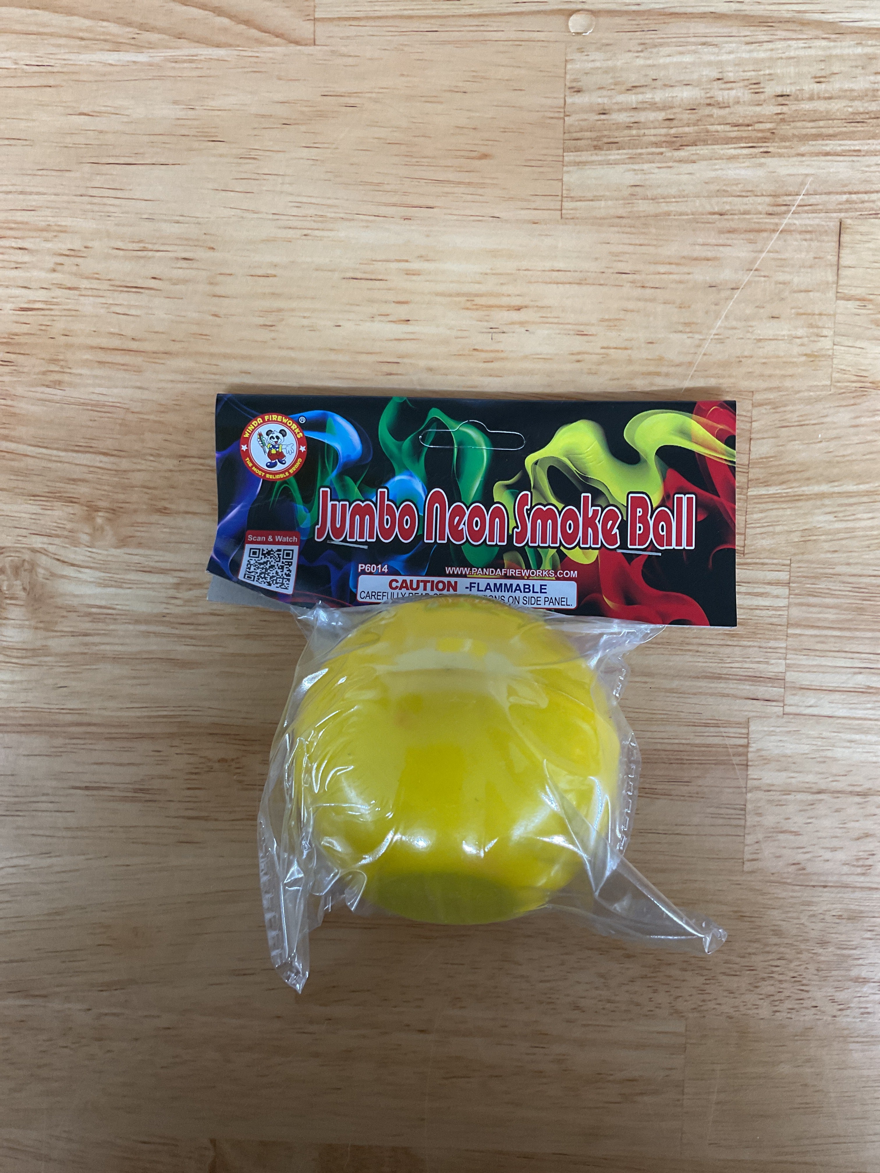 Jumbo Smoke Bombs - Yellow
