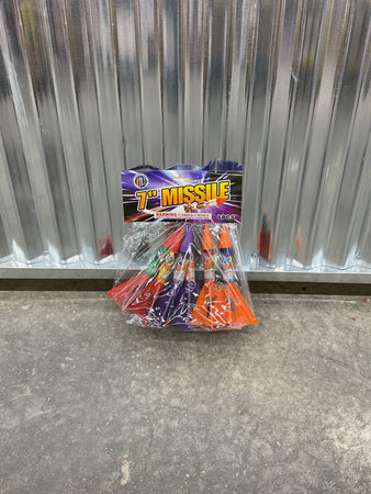 7" Missile - 6 pack