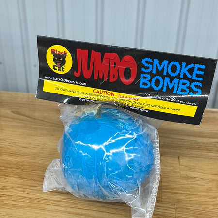 Jumbo Smoke Bombs - Blue