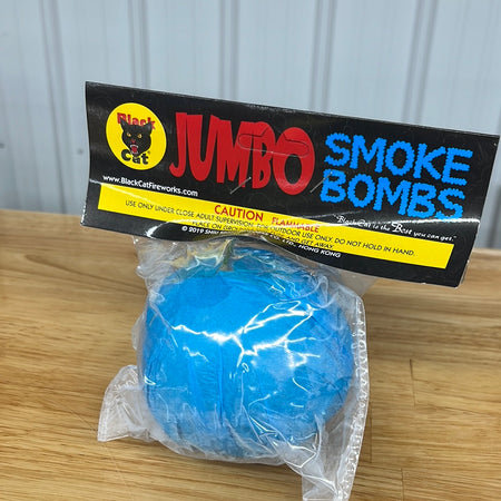 Jumbo Smoke Bombs - Blue