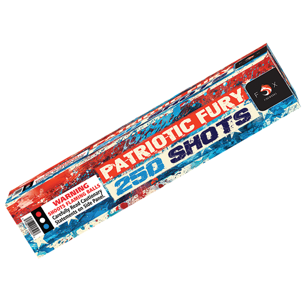 Patriotic Fury Candle - 250 Shots