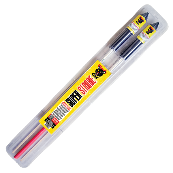 Super Strobe Rockets -  2 Pack
