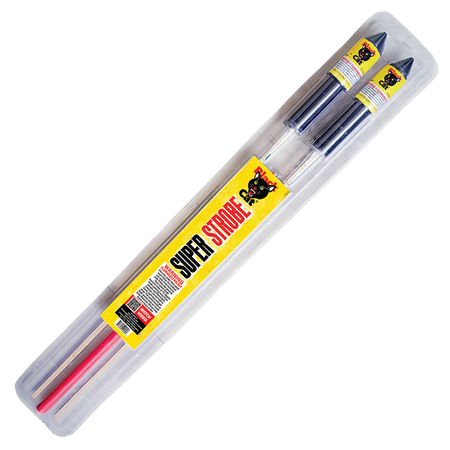 Super Strobe Rockets -  2 Pack