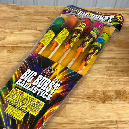 Big Burst Ballistics Rocket - 5 pack