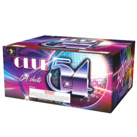 Club 54 - 54 Shots – Five Star Fireworks LLC Club 54 - 54 Shots – Five Star Fireworks LLC
