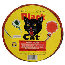 Black Cat Firecrackers - 8,000 Roll