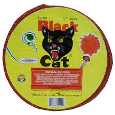 Black Cat Firecrackers - 2,000 Roll