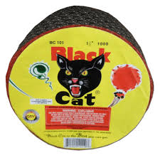 Black Cat Firecrackers - 1,000 Roll