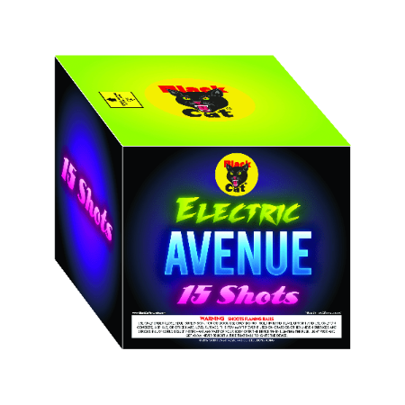 electric avenue firework by black cat