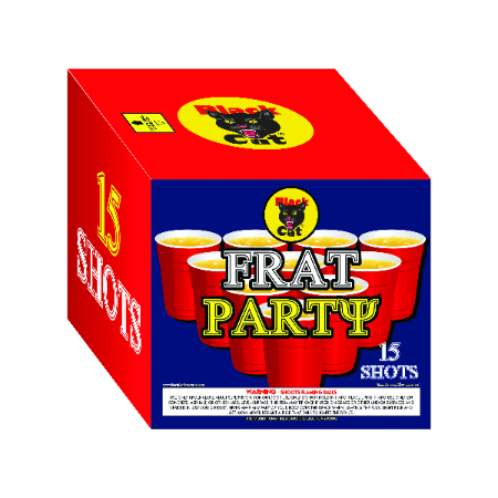 frat party firework by black cat