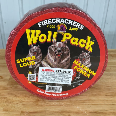 Wolfpack 2,000 Firecrackers