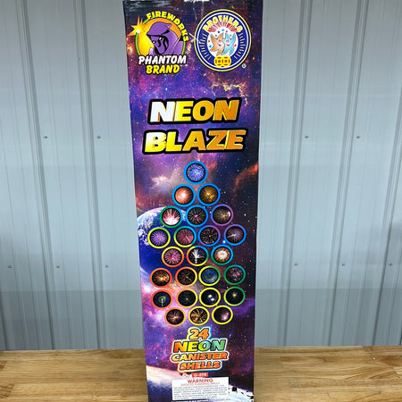 Neon Blaze Canister Shells - 24 pack