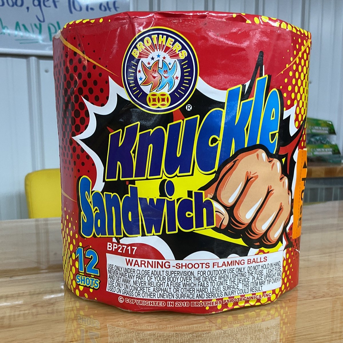 Knuckle Sandwich - 12 shot