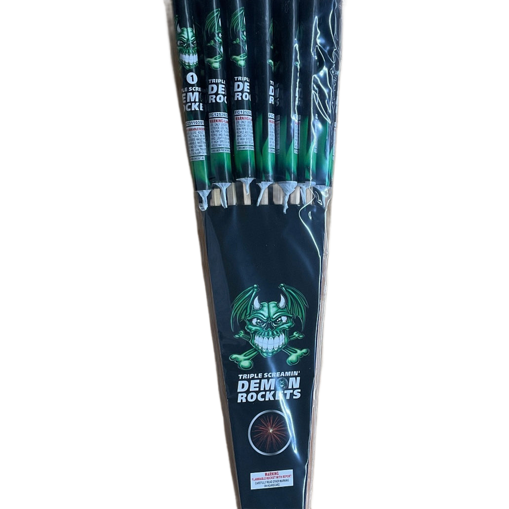 Triple Screamin’ Demon Rockets – Five Star Fireworks LLC