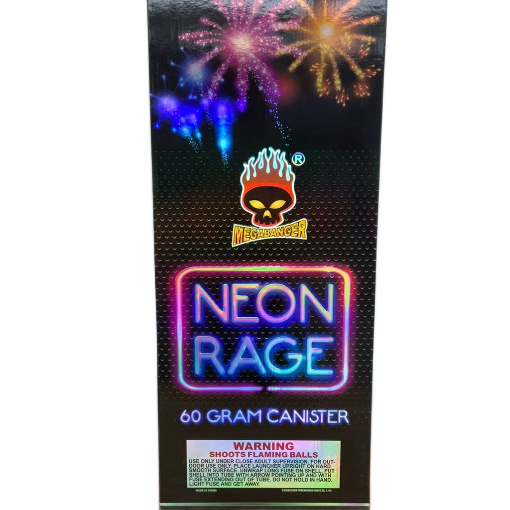 Neon Rage Neon Rage - 24 pack – Five Star Fireworks LLC
