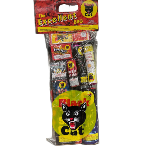 Black Cat Excellent Bag – Five Star Fireworks LLC