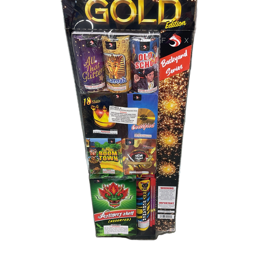 Gold Assortment – Five Star Fireworks LLC