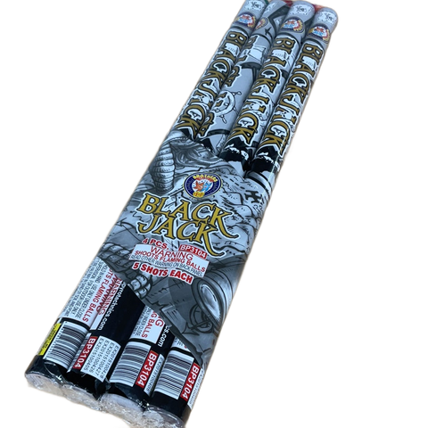 J eternal flames スペシャルBOX luna sea pyro Blackjack Roman Candles - 4 pack – Five Star Fireworks LLC