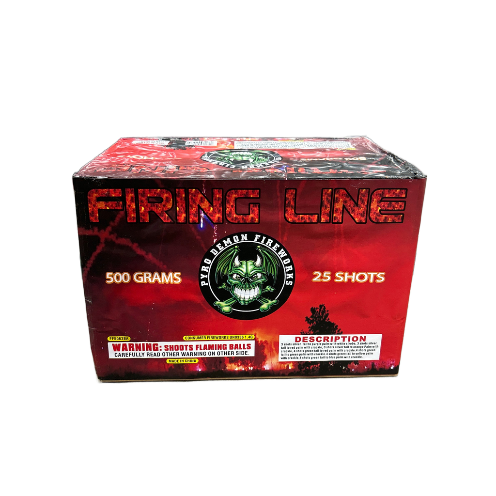 Firing Line - 25 Shots – Five Star Fireworks LLC
