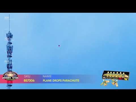 Plane Drops Parachute