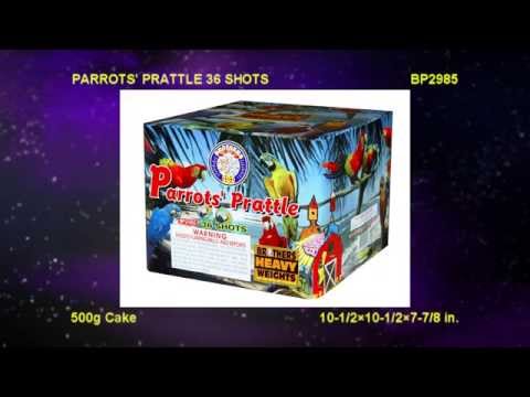 Parrots Prattle - 36 shot