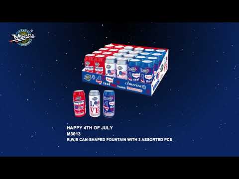 Happy 4th of July Fountain Bundle (set of 3)