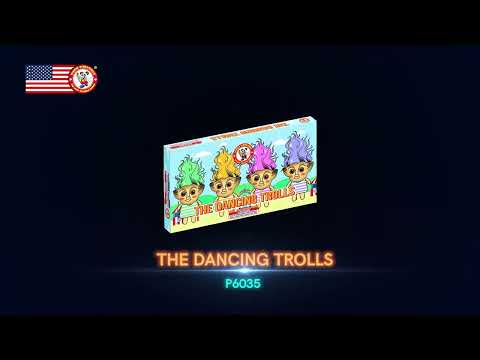 The Dancing Trolls - 4 pack