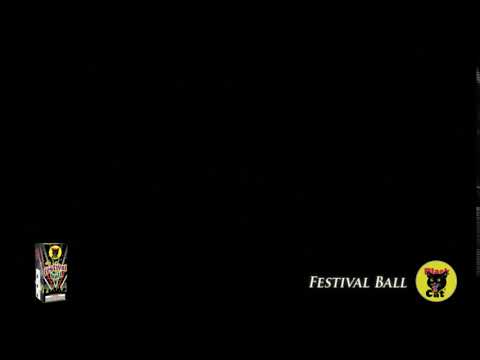 Festival Balls by Black Cat - 6 pack