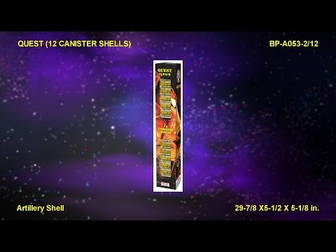 Quest Canister Reloadables - 24 Canister Shells