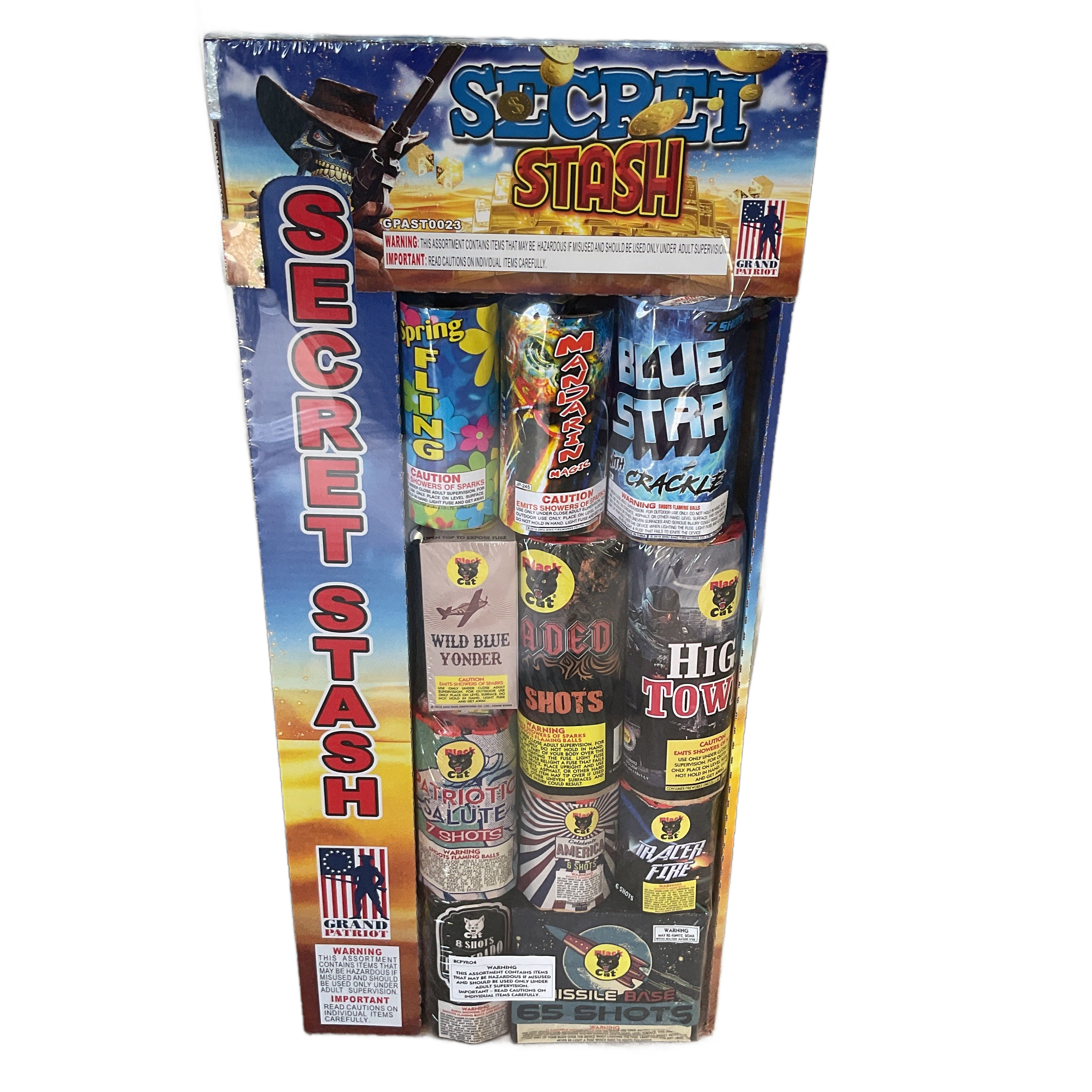 secret stash firework kit